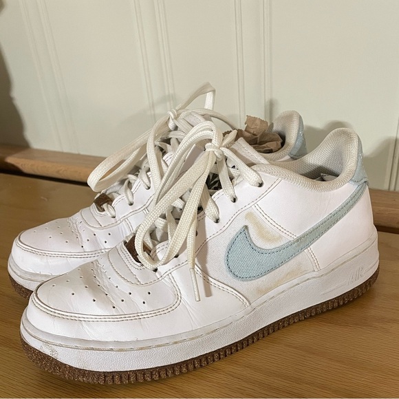 NIKE Air Force 1 LV8 GS 'Indigo' - Picture 1 of 5